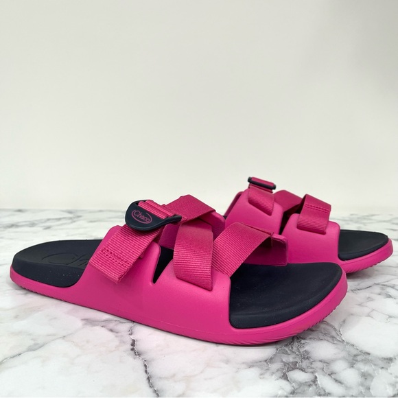 CHACO Women's Chillos Slide Sandals Pink Size 10 - Picture 1 of 10